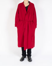 Load image into Gallery viewer, FW19 Red Cashmere Lounge Coat