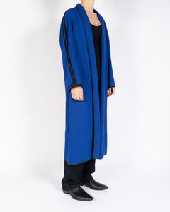 SS19 Royal Blue Oversized Robe Coat