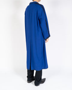 SS19 Royal Blue Oversized Robe Coat