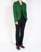Load image into Gallery viewer, SS19 Green Classic 3 Button Wool Blazer