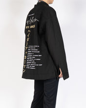 Load image into Gallery viewer, FW20 Oversized Black Embroidered Shirt