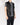 SS20 Black Leather Army Waistcoat