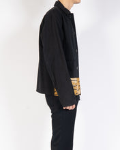 Load image into Gallery viewer, SS20 Leo Detail Black Workwear Jacket