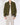 SS20 Green Oversized Silk College Bomber