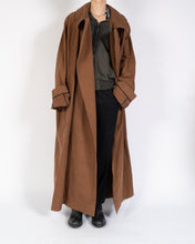 Load image into Gallery viewer, FW17 Brown Huge Belted Overcoat 1 of 1 Sample