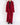 FW17 Red Huge Belted Overcoat 1 of 1 Sample