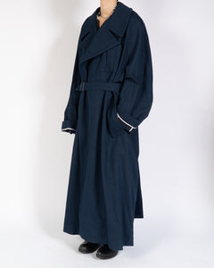 FW17 Blue Huge Overcoat 1 of 1 Sample