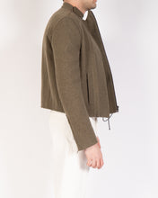 Load image into Gallery viewer, FW16 Olive Wool Laced Jacket