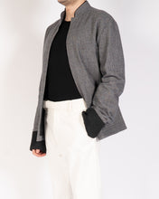 Load image into Gallery viewer, FW16 Grey Mandarin Shirt Jacket