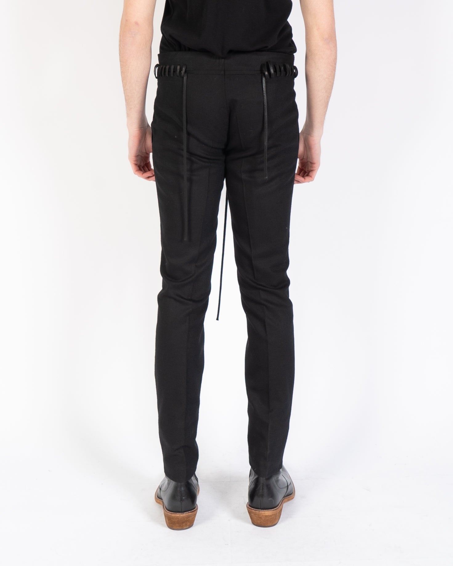 FW16 Black Laced Trousers