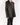 FW15 Zipped Black Leather Coat