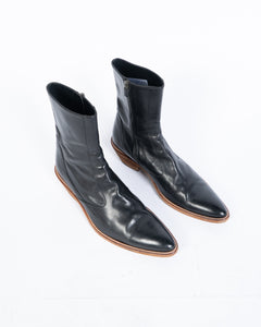 FW19 Leather Cowboy Boots
