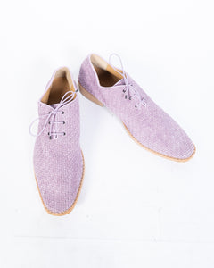 SS18 Woven Derbies Purple