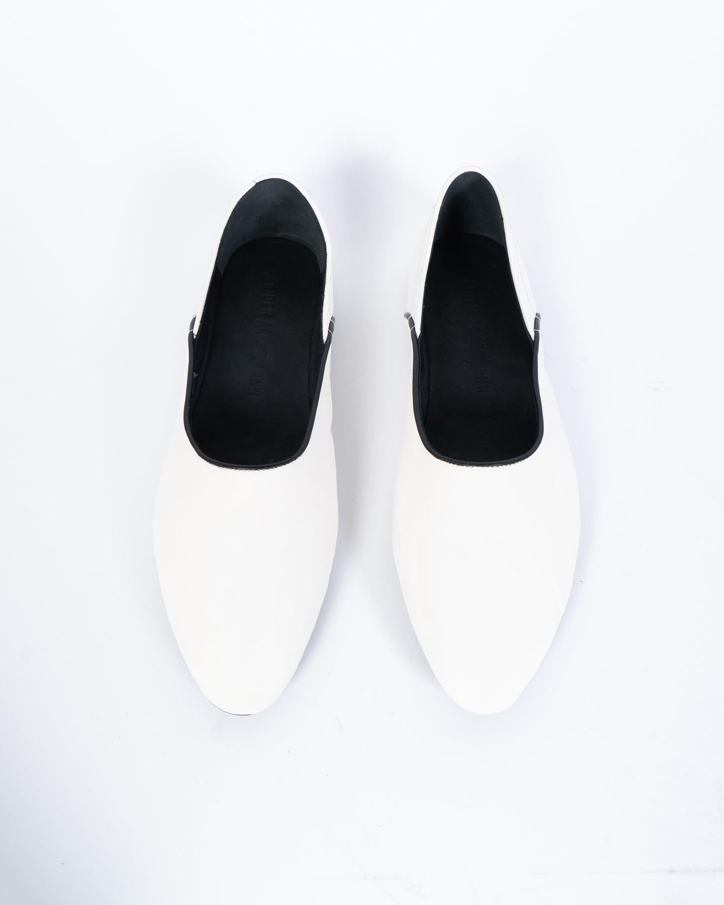 SS20 White Leather Babouche
