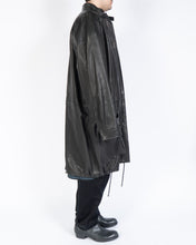 Load image into Gallery viewer, FW15 Black Leather Coat