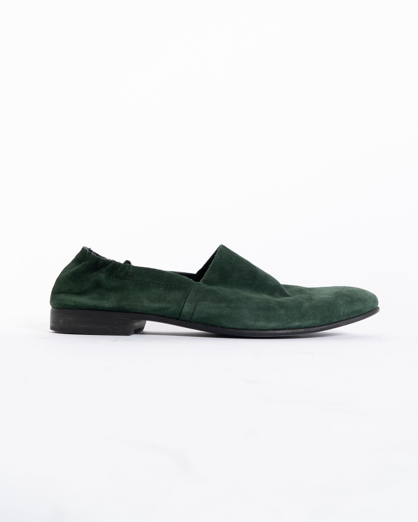 SS19 Green Suede Slip-On