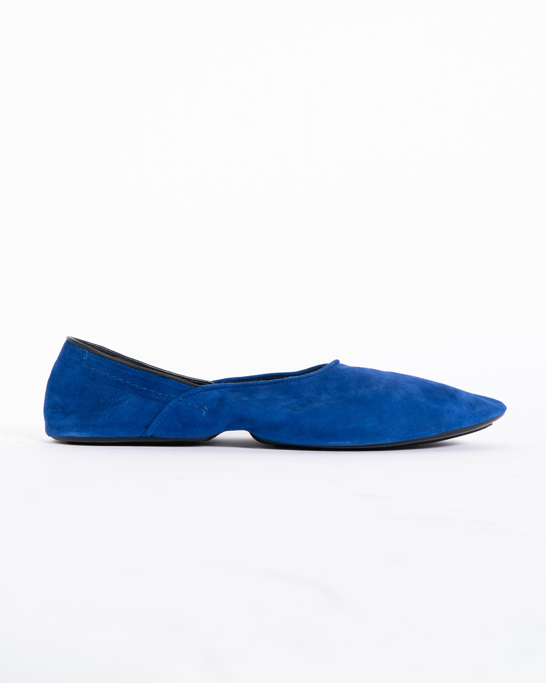 SS20 Royal Blue Suede Babouche