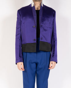 SS20 Purple Taroni Officier Jacket