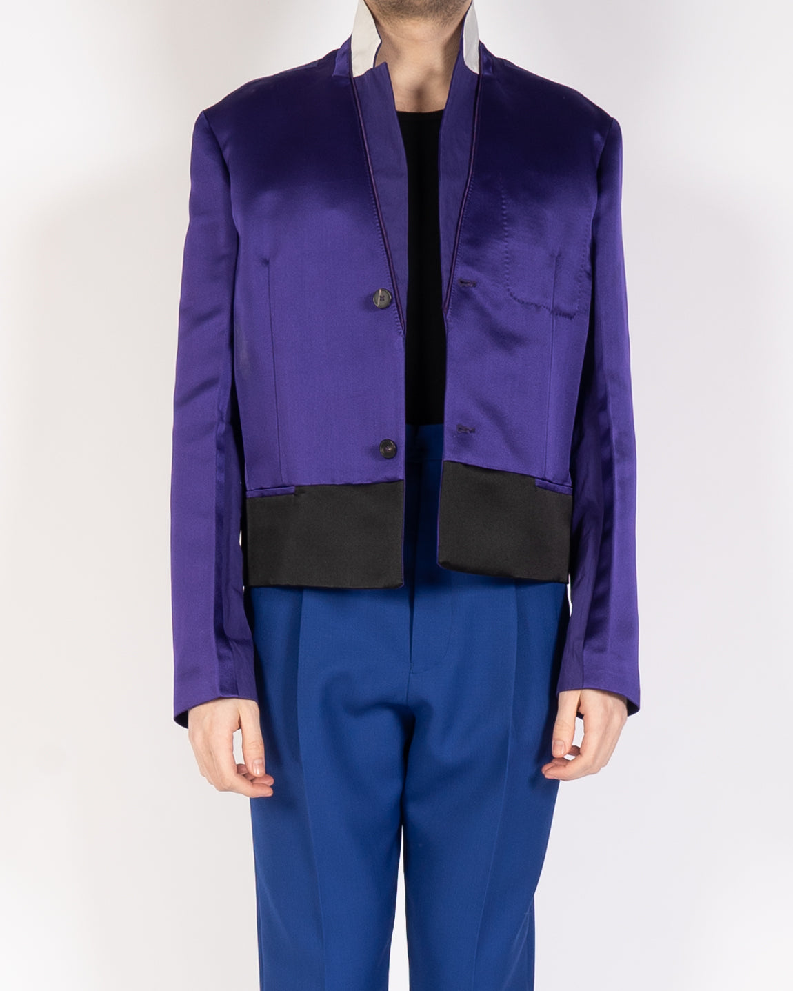 SS20 Purple Taroni Officier Jacket