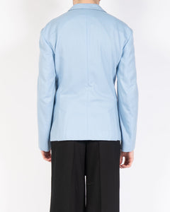 SS19 Light Blue Double Breasted Slouchy Blazer