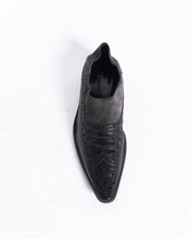Load image into Gallery viewer, SS18 Snakeskin &amp; Suede Brogue Slipper