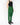 SS19 Green High Waisted Pleated Trousers
