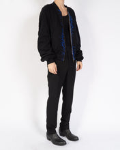 Load image into Gallery viewer, SS19 Thorn Embroidered Black Perth Bomber