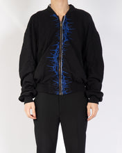 Load image into Gallery viewer, SS19 Thorn Embroidered Black Perth Bomber