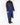 FW19 Blue Black Bomber Coat
