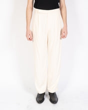 Load image into Gallery viewer, SS19 Cream Elastic Waist Trousers