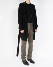 Load image into Gallery viewer, FW15 Oversized Velvet Trim Cardigan 1 of 1 Sample
