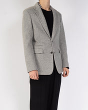Load image into Gallery viewer, FW20 Grey Classic Knit Wool Blazer