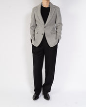 Load image into Gallery viewer, FW20 Grey Classic Knit Wool Blazer