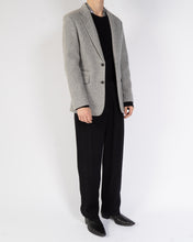 Load image into Gallery viewer, FW20 Grey Classic Knit Wool Blazer