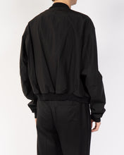 Load image into Gallery viewer, SS20 Black Distressed Nylon Bomber