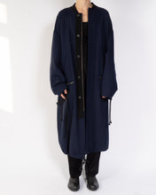 Load image into Gallery viewer, FW18 Oversized Blue Workwear Coat