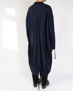 FW18 Oversized Blue Workwear Coat