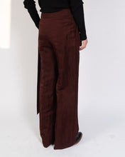 Load image into Gallery viewer, SS19 Chocolate Belted Viscose Trousers