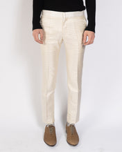 Load image into Gallery viewer, FW15 Cropped Silk Jacquard Trousers