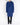 FW19 Oversized Blue & Black Wool Coat