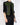 SS20 Green/Black Cotton & Leather Waist-Coat