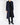 FW17 Blue Distressed Collar Wool Coat