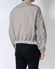 Load image into Gallery viewer, SS20 Grey Distressed Nylon Bomber