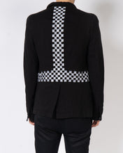 Load image into Gallery viewer, FW19 Checked Embroidered Cotton Jacket