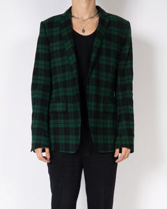 FW17 Turner Green Checked Blazer Sample