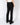 SS21 Black Embossed Striped Pyjama Viscose Trousers