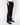 SS21 Black Embossed Striped Pyjama Viscose Trousers