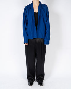 SS17 Kimono Collar Satin Shirt 1 of 1 Sample