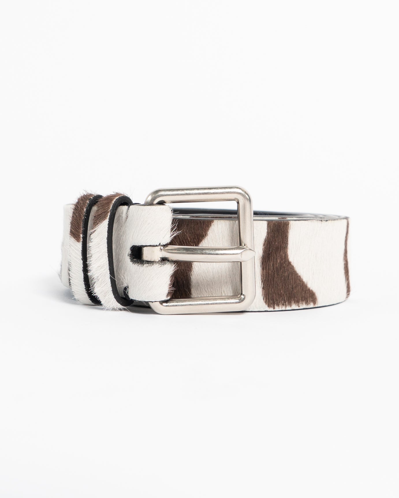 SS20 Falcon Zebra Buckle Belt