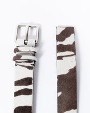 Load image into Gallery viewer, SS20 Falcon Zebra Buckle Belt
